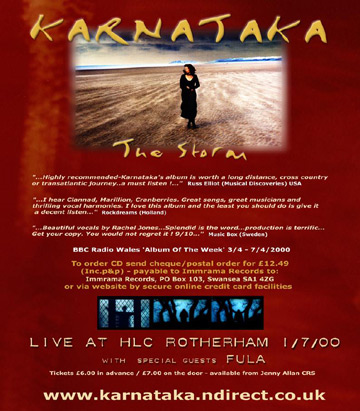 Karnataka - Live at HLC Rotherham